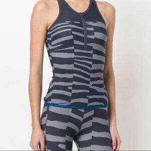 Rare Adidas Stella McCartney Gray Miracle Sculpt Tank Size Small